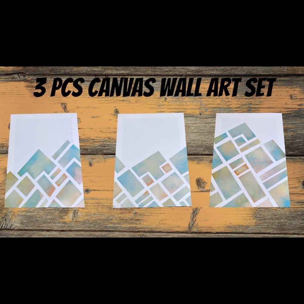 Brand New Wall Art 3Pcs Set 12X16